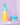 Drei Hautpflegeprodukte vor violettem Hintergrund: eine große Ombre-Flasche, ein kleiner Pumpspender und ein runder Tiegel, alle mit der Marke „INAO by essence“ als Teil des Routine Imperfections Power-Trios gegen.