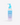 Pumpflasche des INAO Clean Crush Cleansing Oil mit hellblauem Verschluss vor hellgrauem Hintergrund.