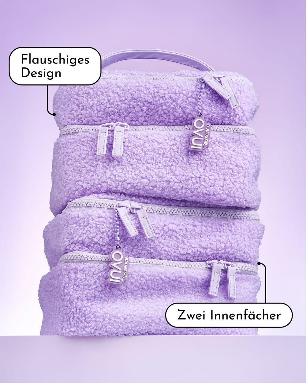Fluffy Mood Cosmetic Bag